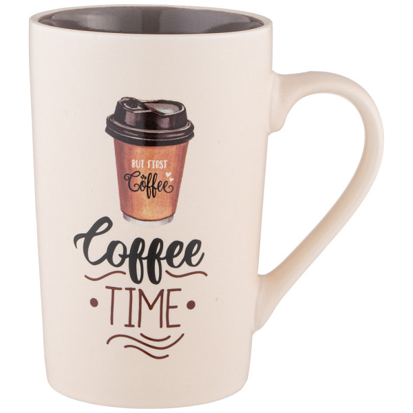 КРУЖКА "COFFEE TIME" 385 МЛ 260-958