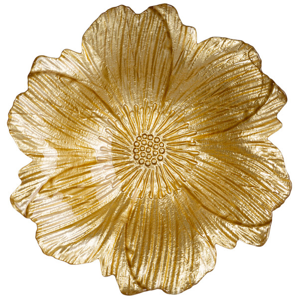 АКСАМ БЛЮДО "GOLDEN FLOWER" 30CM 339-366