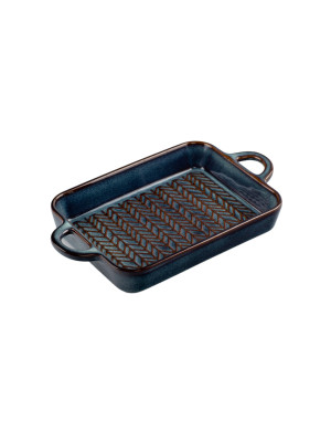 Форма для запекания керамическая GLAZE 26.5x15x3,5см прямоугольная