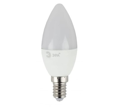 LED B35-9W-827-E14  Лампа светодиодная ЭРА STD LED B35-9W-827-E14 9Вт. свеча теплый белый свет Е14