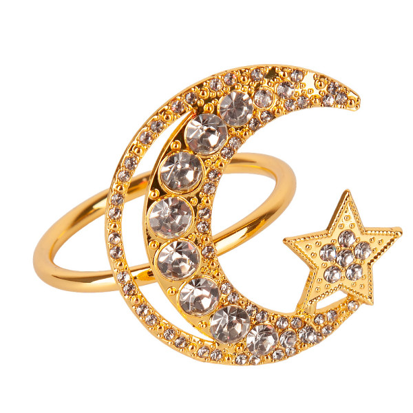 Кольцо для салфеток "Moon" 4,5х5х4см 9904815