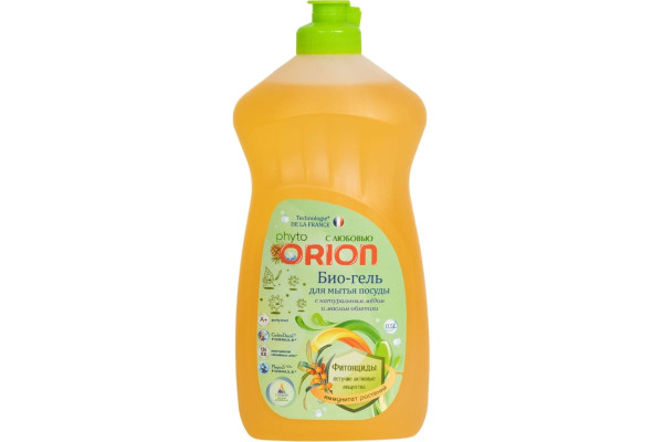 ORION Фито-гель для мытья посуды Облепиха и мёд 500 мл
