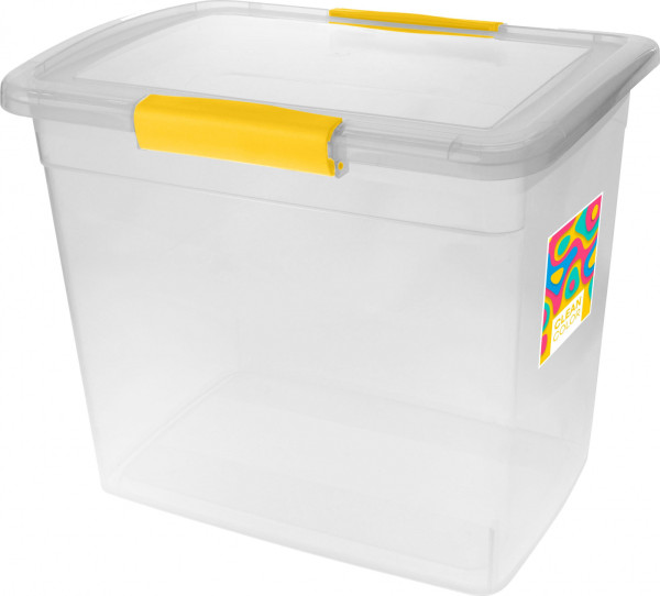 Plastic Centre Ящик для бытовой химии Keeplex Clean Color с защелками 20л 37х27,4х31,3см KL251611608