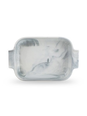 Форма для запекания фарфоровая MARBLE 23х15х5см прямоугольная