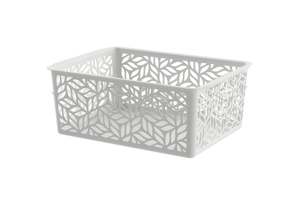 Idiland Корзинка универсальная "Linden" 1,4л, 190х140х75мм (светло-серый) 221313021/03