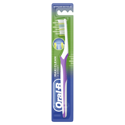 Oral-B 3_Эффект Макси Зубная щетка Клин/Вижион средние (медиум) БХ2054