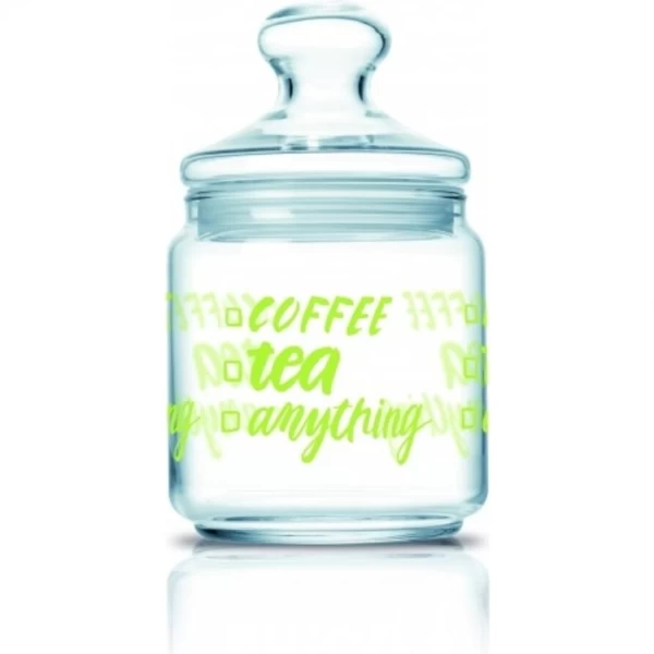 Банка для продуктов TEA&COFFE с крышкой 1,0л