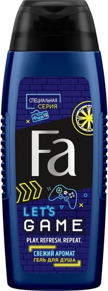 ФА MEN Let's Game Душ-гель 250 мл БХ4025861