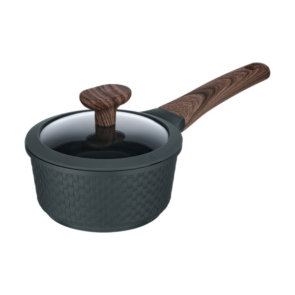 RESTO 93900 black Ковш с крышкой Ø16 h=7.9 см, 1.3 л / 6