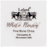 КРУЖКА LEFARD "WHITE FLOWER" 400 МЛ СЕРАЯ (КОР=48ШТ.)
