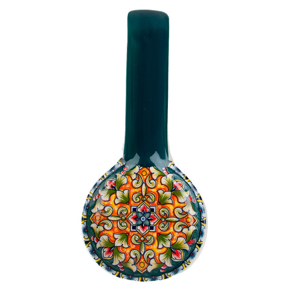 Подставка под ложку "Arabesque" (зеленый) 23*10*2см 0860132