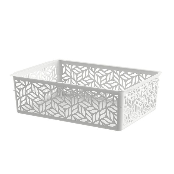 Idiland Корзинка универсальная "Linden" 2л, 230х160х70мм (светло-серый) 221313121/03