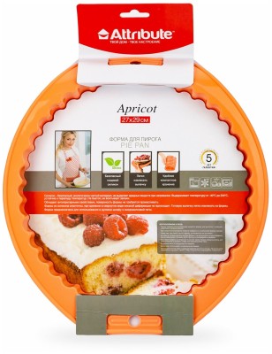 Форма для пирога силиконовая APRICOT 27х29см с волнистым краем