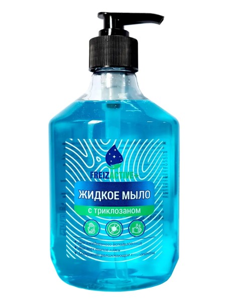 FreizActive Жидкое мыло АНТИБАКТ.с ТРИКЛОЗАНОМ 400мл *4*12