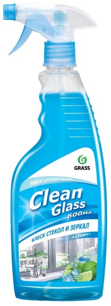 Clean Glass блеск стекол и зеркал (голубая лагуна) 600мл