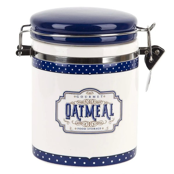 Банка для сыпучих продуктов (клипс) "Gourmet" 14х10х15см v=630мл L2521079