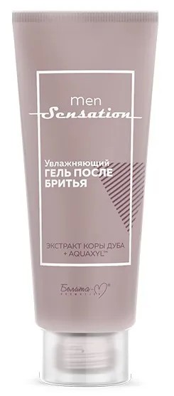 БЕЛИТА-М MEN SENSATION Увлажняющий ГЕЛЬ п/бритья, 75г/16шт