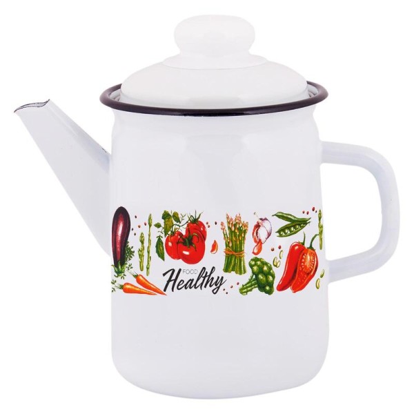 Appetite Кофейник эмал 2,0л Veggies 01-2110/4-Veggies
