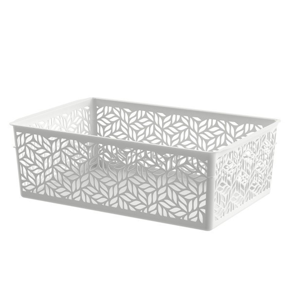Idiland Корзинка универсальная "Linden" 4,3л, 290х190х95мм (светло-серый) 221313321/03