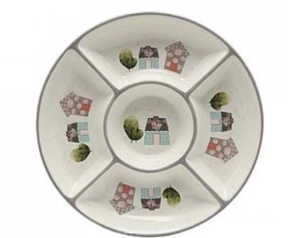 PRIMA COLLECTION Менажница Городок 26 см 5 ячеек HC8A04-B79