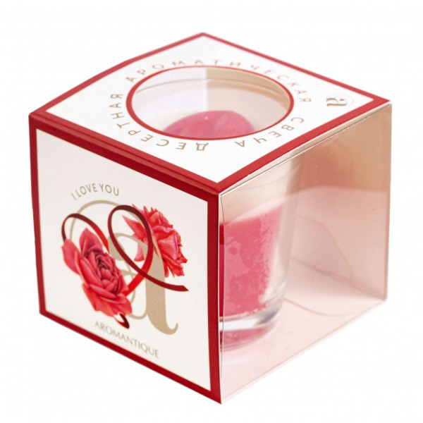 Aromantique Свеча ароматическая "I Love You" 60г БХАМ40606Т
