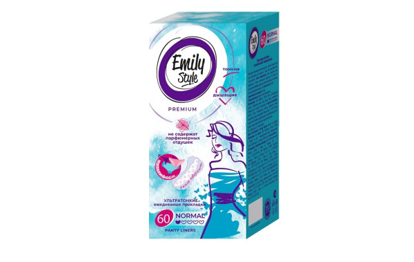 Emily STYLE MULTIFORM прокладки ежедневные, 60 шт , ультратонкие
