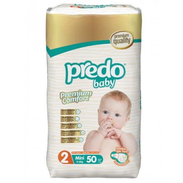 Predo Baby Baby Подгузники № 2 (3-6 кг) 50 шт БХA-102П