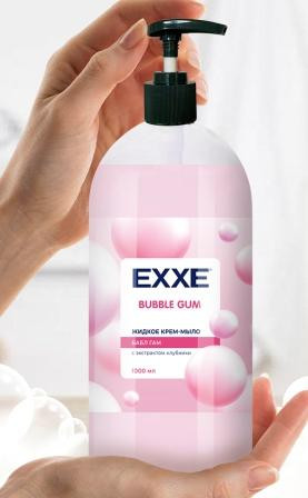 EXXE Жидкое крем-мыло Бабл гам, 1 литр