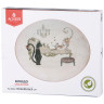 БЛЮДО ОВАЛЬНОЕ AGNESS "ПАРИЖСКИЕ КОТЫ" 31,5*25,5*3 СМ 358-1742