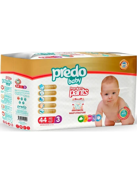 Predo Baby Baby Подгузники № 3 (4-9 кг) 44 шт. БХA-103П