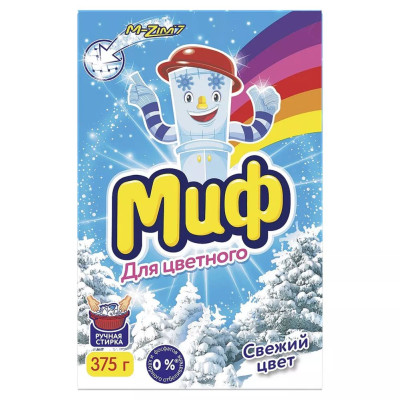МИФ 375гр. д/руч стирки Свежий цвет *11*22 / 1386 /