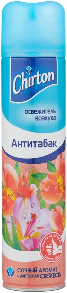 ЧИРТОН Осв. воздуха Антитабак 300 мл. *12