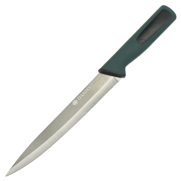 Daniks Нож кухонный Emerald, разделочный, нерж сталь, 20 см, рук пласт S-K42635-03