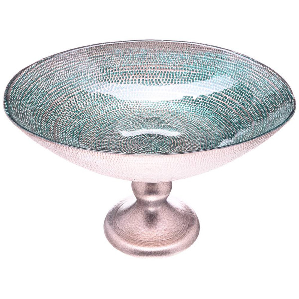 АКСАМ БЛЮДО НА НОЖКЕ "TRUE INSPIRATION" ОВАЛЬНОЕ 22CM 339-101