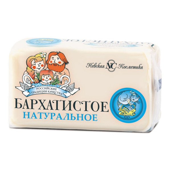 НЕВСКАЯ К-КА Мыло Бархатистое 140гр. *4/48 10191