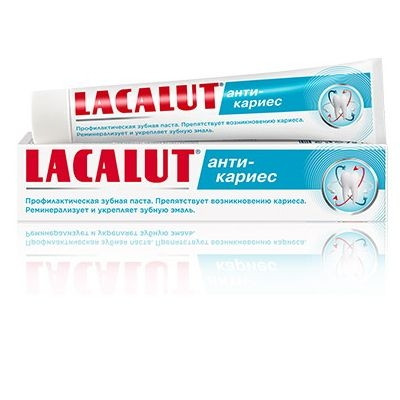 Lacalut АНТИ-КАРИЕС Зубная паста 75мл БХ4026761