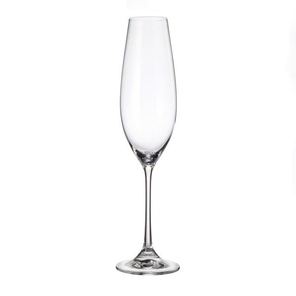 Crystalite Bohemia Набор бокалов для шампанского Columba 260 мл (6 шт) 01063ГЛ