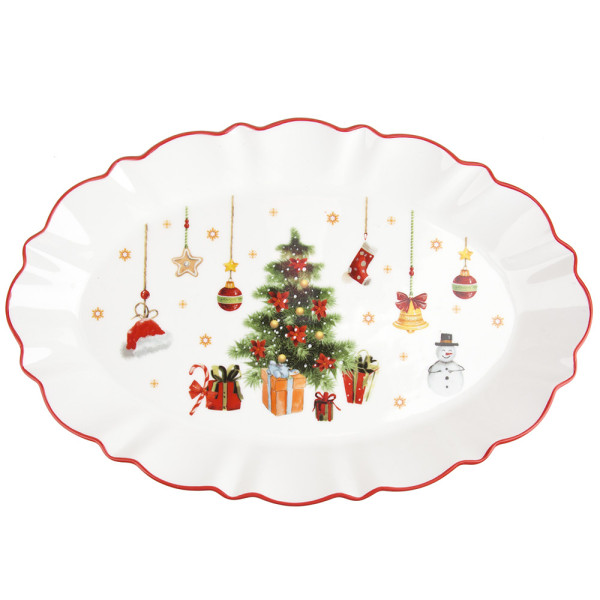 Nouvelle Блюдо для запекания "Magic of Christmas" 31*20,5*4см (фарфор) N0880119
