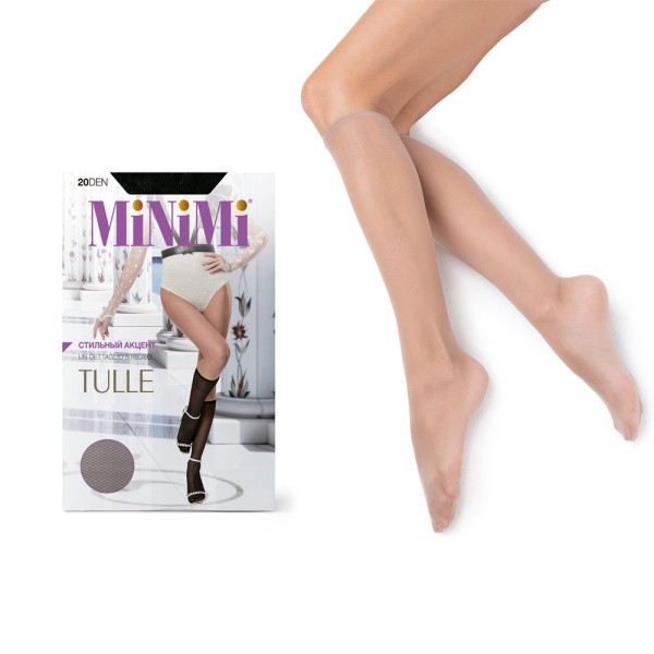 МИНИМИ Гольфы TULLE 20 Caramello *1*18