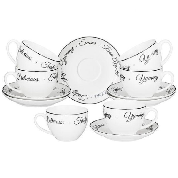ЧАЙНЫЙ НАБОР LEFARD BON APPETIT НА 6 ПЕР. 12 ПР. 300 МЛ 87-277