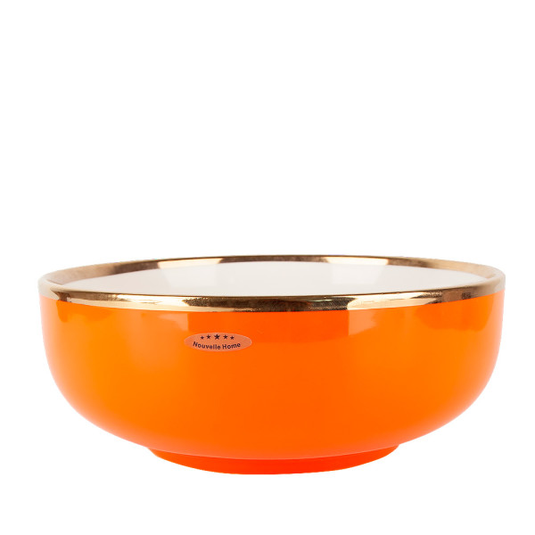 Салатник "Royal line.Orange" 20,5*20,5*7,5см. v=1510мл. 1731013