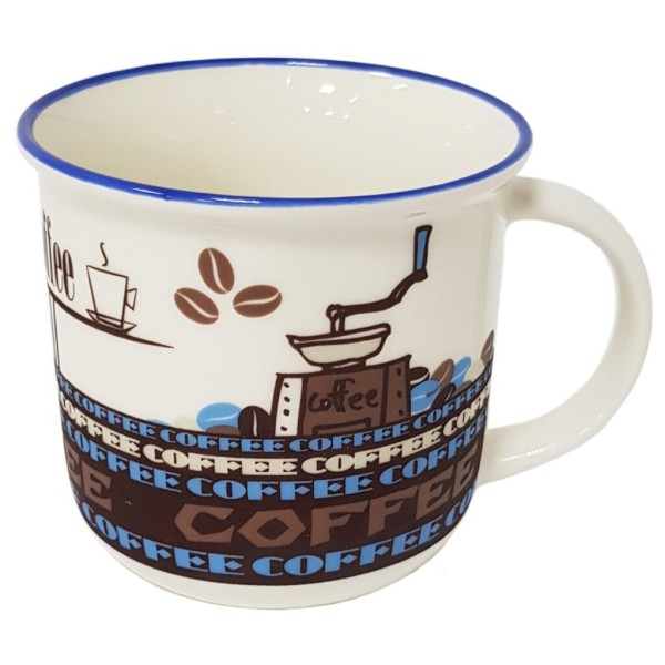 Rainbow Кружка фарф 390мл цилиндр Coffee 1 WWCOF-1
