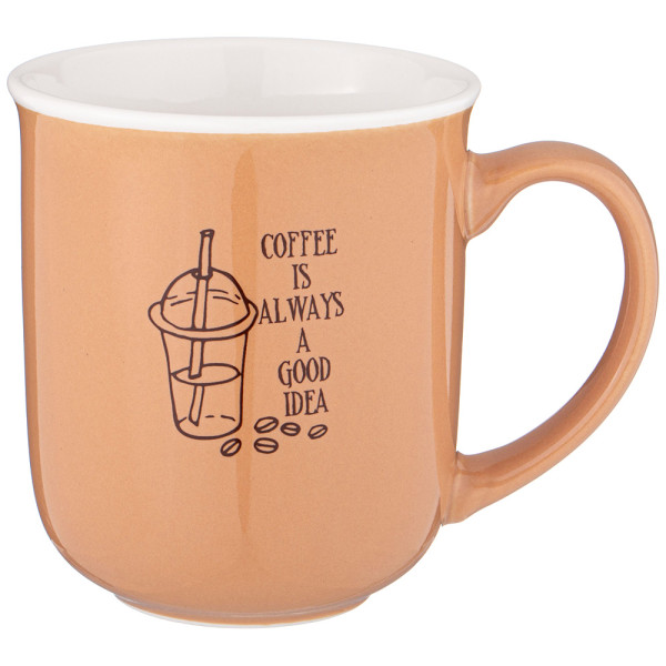 КРУЖКА LEFARD "COFFEE IS ALWAYS" 400МЛ 260-887