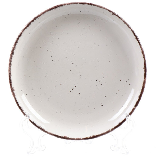 Тарелка десертная, керам, 17.6 см, кругл, White Fusion, Daniks, бел 417932