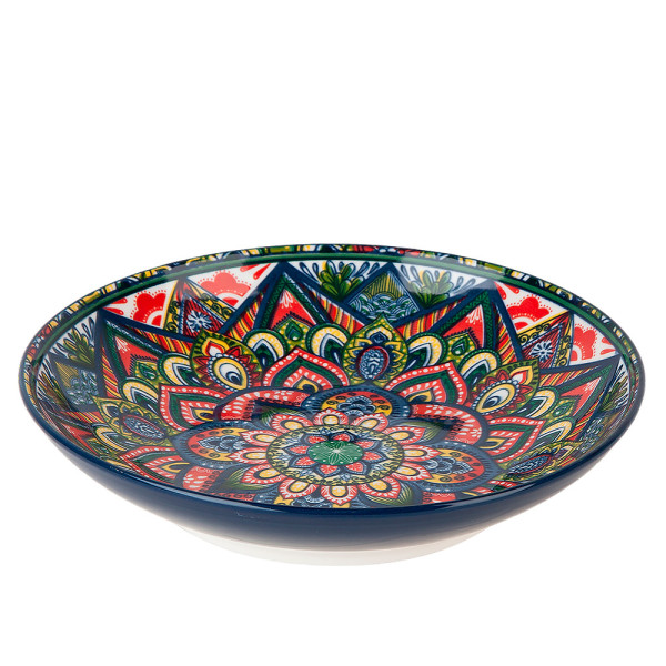 Тарелка "Arabesque" (синий) 21*21*4,5см 0860133
