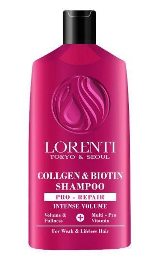 LORENTI ШАМПУНЬ для волос COLLAGEN & BIOTIN 630мл БХ96075БК