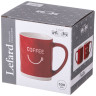 КРУЖКА "COFFEE" 520 МЛ КРАСНАЯ 260-986