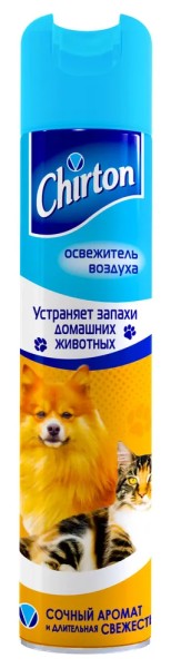 ЧИРТОН Осв. воздуха от запахов дом. животн. 300 мл. *12