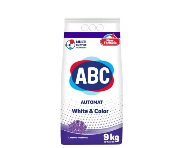 ABC Порошок для стирки белья Лаванда 9000 гр