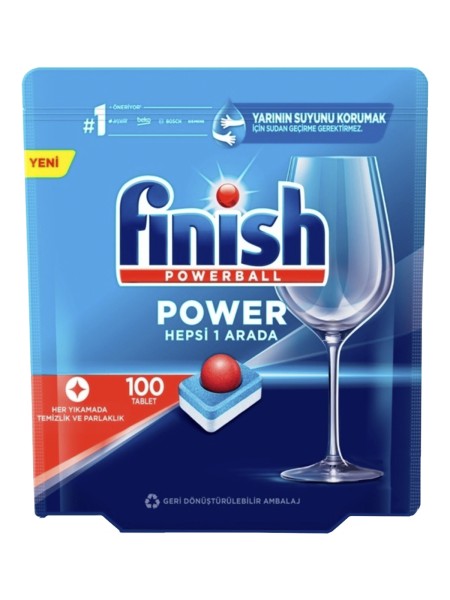ФИНИШ Таблетки POWER All in 1 (100 таблеток) *1*3 / 36 / 144